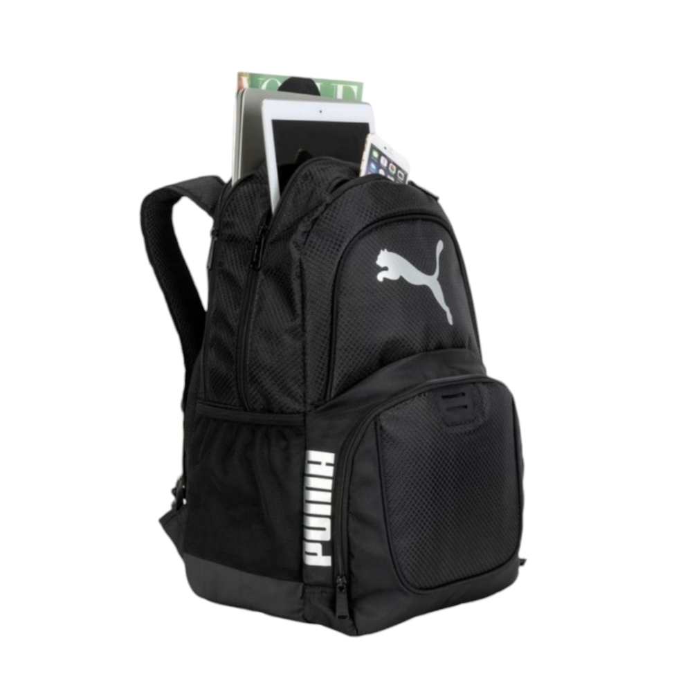 PUMA Challenger Backpack Fully Padded 15” Laptop Pocket Black